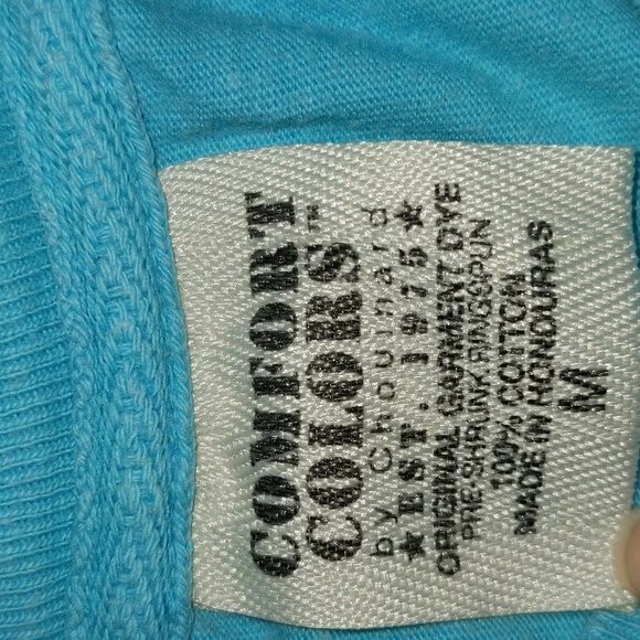 Comfort Colors Women's Size M 100% Cotton Lacrosse Long Sleeve Lightweight Shirt - Picture 6 of 10